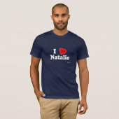 Ik hou van Natalie T-shirt (Voorkant volledig)