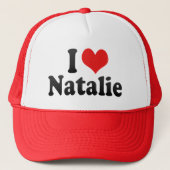 Ik hou van Natalie Trucker Pet (Voorkant)