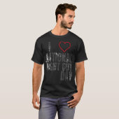 Ik hou van National Night Out T-shirt (Voorkant volledig)