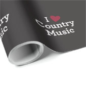 Ik hou van nationale muziek cadeaupapier (Rol Hoek)