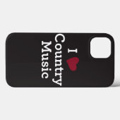 Ik hou van nationale muziek Case-Mate iPhone case (Achterkant (horizontaal))