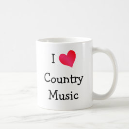 Ik hou van nationale muziek koffiemok