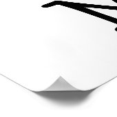 Ik hou van nationale muziek poster (Hoek)