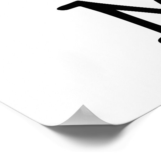 Ik hou van nationale muziek poster (Hoek)