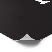 Ik hou van nationale muziek poster (Hoek)