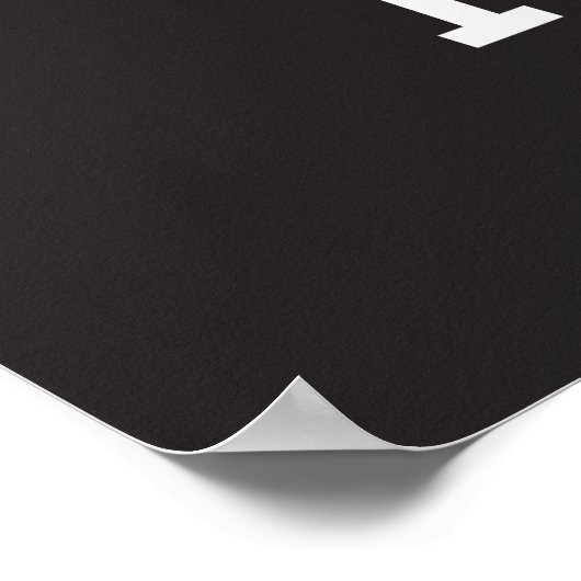 Ik hou van nationale muziek poster (Hoek)