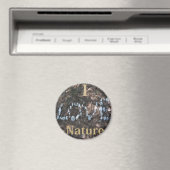 Ik hou van Nature Apparel en Cadeaus Magneet (Insitu (Vaatwasser))