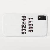 Ik hou van natuurkunde Case-Mate iPhone case (Achterkant (horizontaal))