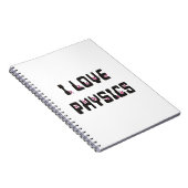 Ik hou van natuurkunde notitieboek (Rechterzijde)