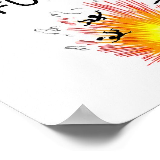 ik hou van natuurkunde poster (Hoek)