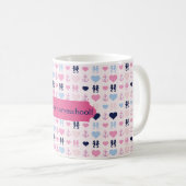 Ik hou van nautisch design van homeschool koffiemok (Voorkant rechts)