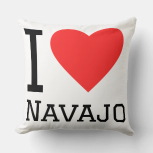 Ik hou van Navajo Kussen
