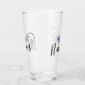 Ik hou van Naxos, Griekse vlag Glas (Links)