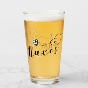 Ik hou van Naxos, Griekse vlag Glas