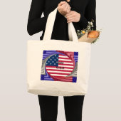 IK HOU VAN NEDERLAND GROTE TOTE BAG (Voorkant (product))