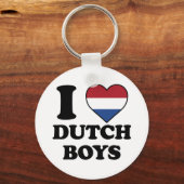 Ik hou van Nederlandse jongens Sleutelhanger (Voorkant)