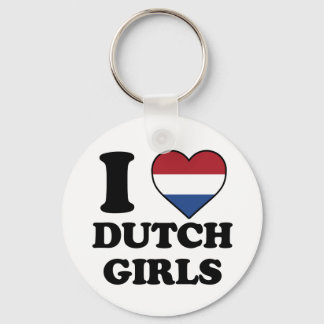 Ik hou van Nederlandse meisjes Sleutelhanger