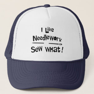 Ik hou van Needlework Trucker Pet