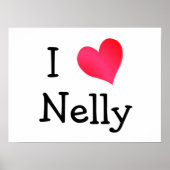 Ik hou van Nelly Poster (Voorkant)