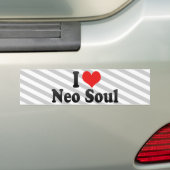 Ik hou van Neo Soul Bumpersticker (Op auto)