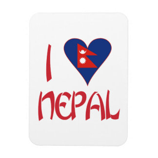 Ik hou van Nepal Magneet