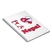 Ik hou van Nepal Notitieboek (Rechterzijde)