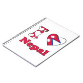 Ik hou van Nepal Notitieboek (Linkerzijde)