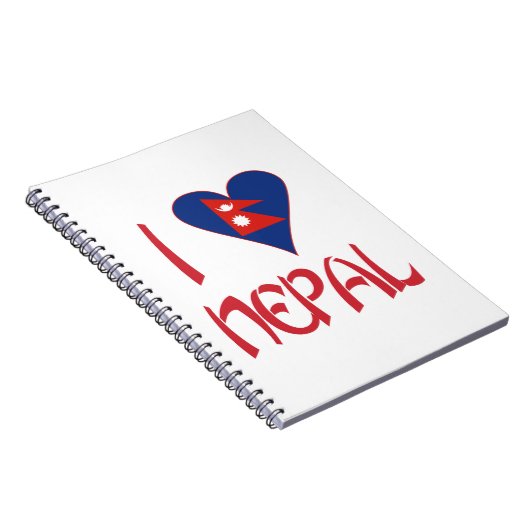 Ik hou van Nepal Notitieboek (Rechterzijde)