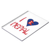 Ik hou van Nepal Notitieboek (Linkerzijde)