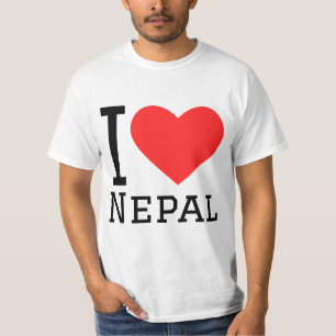Ik hou van Nepal T-shirt