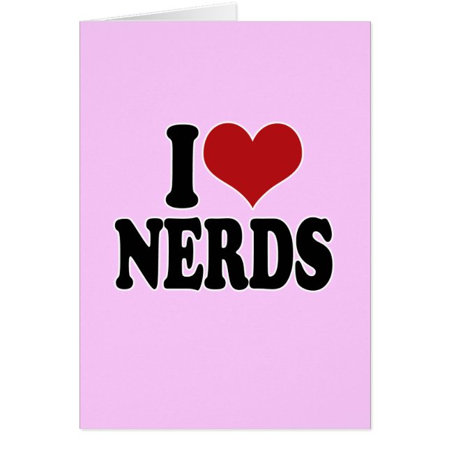 Ik hou van nerds (Voorkant)