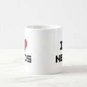 Ik hou van nerds koffiemok (Center)