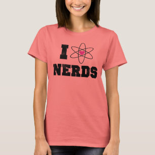 Ik hou van nerds t-shirt