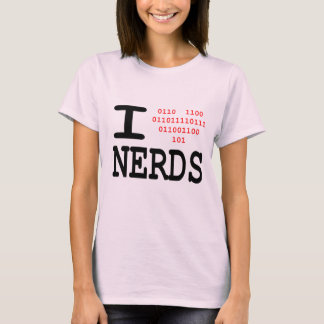 Ik hou van nerds t-shirt