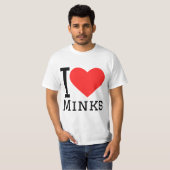 Ik hou van nertsen t-shirt (Voorkant volledig)