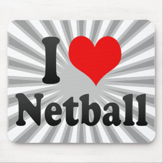 Ik hou van Netball Muismat