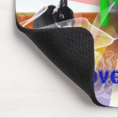 Ik hou van Netherland Dwarf Bunnies Muismat (Hoek)