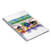 Ik hou van Netherland Dwarf Bunnies Notitieboek (Rechterzijde)