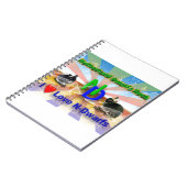 Ik hou van Netherland Dwarf Bunnies Notitieboek (Linkerzijde)