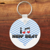 Ik hou van New Beat Sleutelhanger (Voorkant)