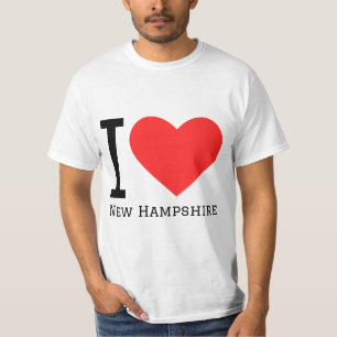 Ik hou van New Hampshire T-shirt
