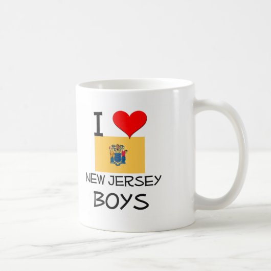 Ik hou van New Jersey Boys Koffiemok (Rechts)
