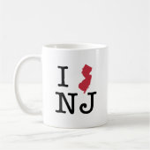 Ik hou van New Jersey Koffiemok (Links)