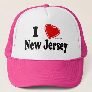 Ik hou van New Jersey Trucker Pet