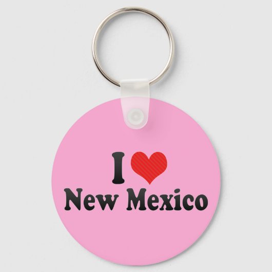 Ik hou van New Mexico Sleutelhanger (Voorkant)