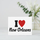 Ik hou van New Orleans Briefkaart (Staand voorkant)