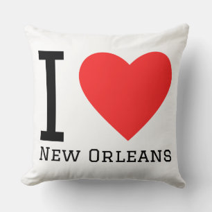 Ik hou van New Orleans Kussen