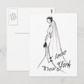 Ik hou van New York Briefkaart (Voorkant / Achterkant)