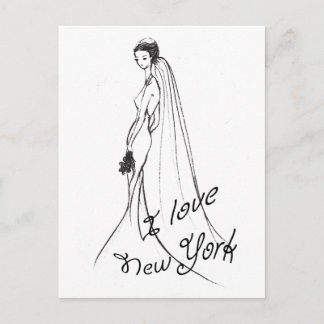 Ik hou van New York Briefkaart