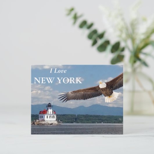 Ik hou van New York Briefkaart (Staand voorkant)